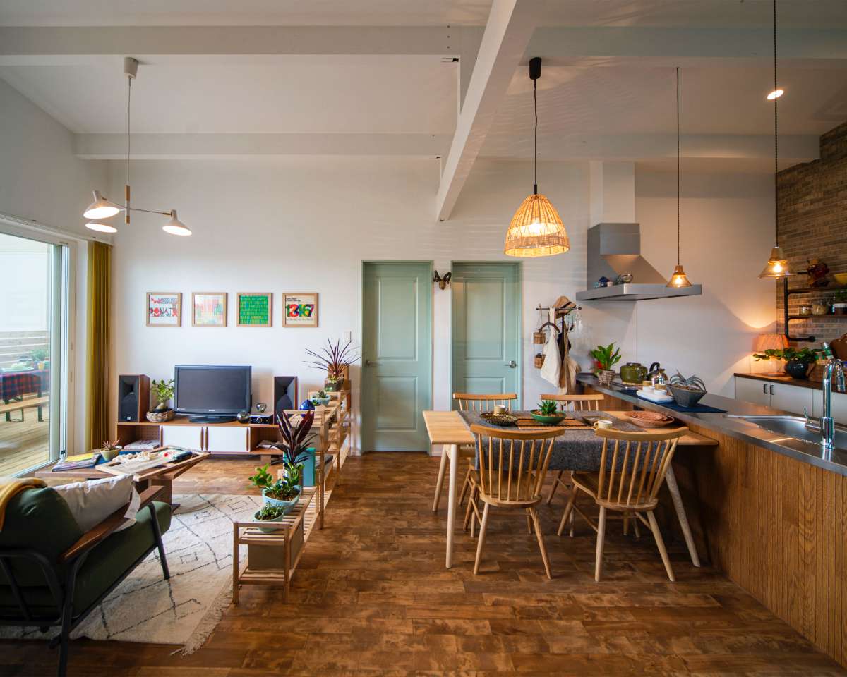 スタイルに合わせてプリコーディネートされているので、家づくりにおいて迷うことなく決断できる。